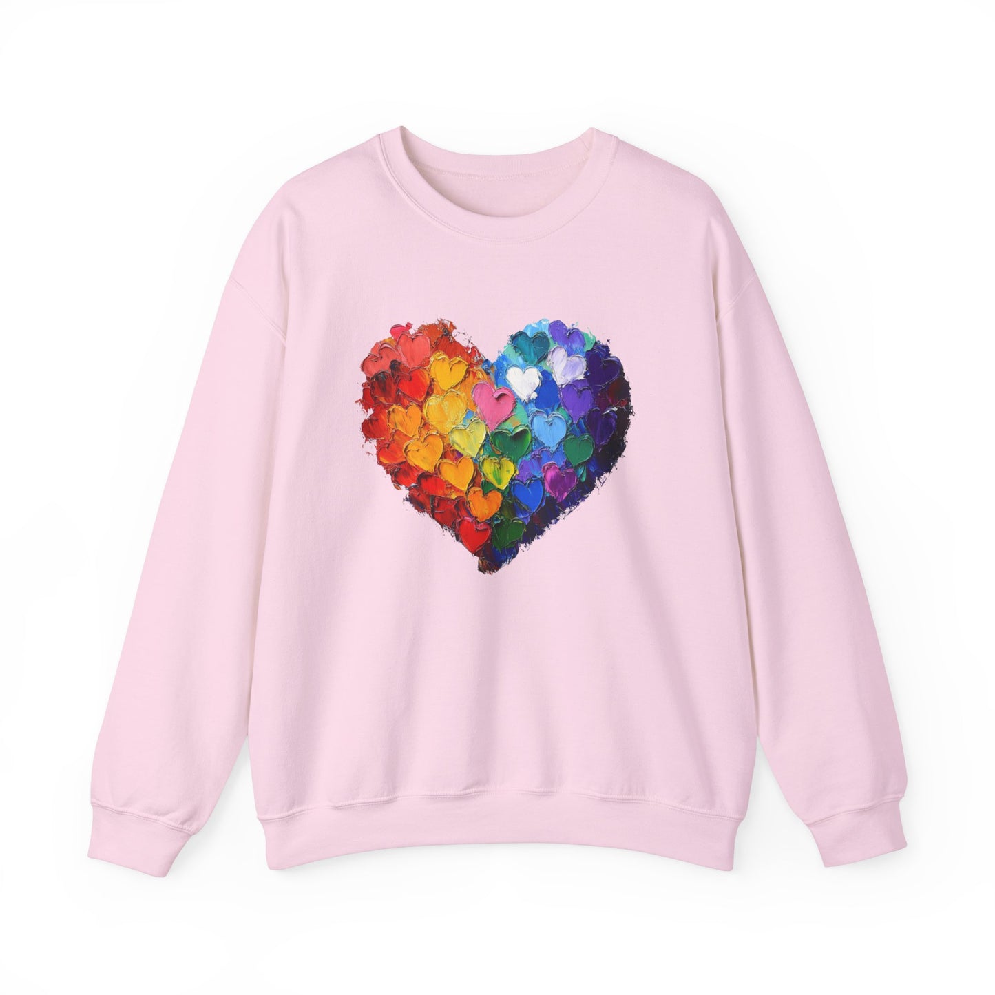 Rainbow Hearts Sweatshirt