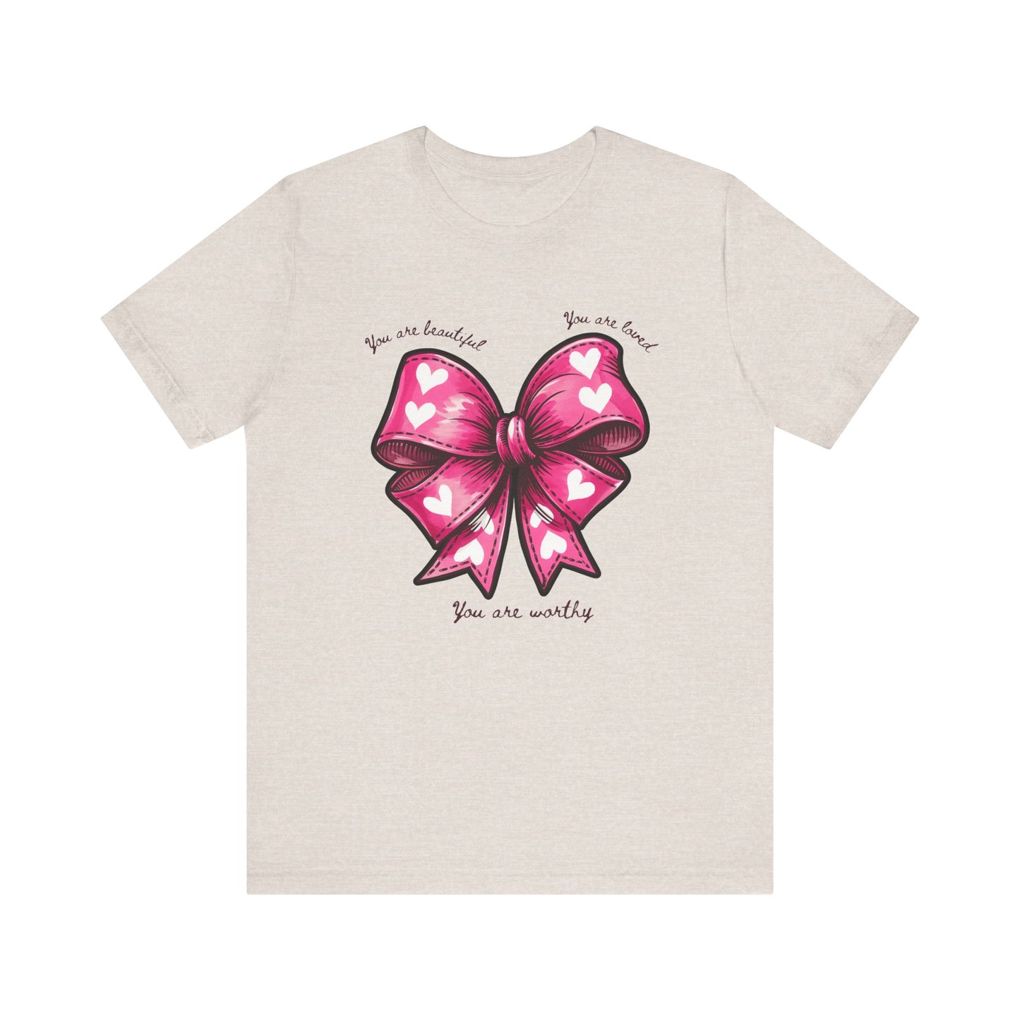 Radiant Affirmation Bow Tee