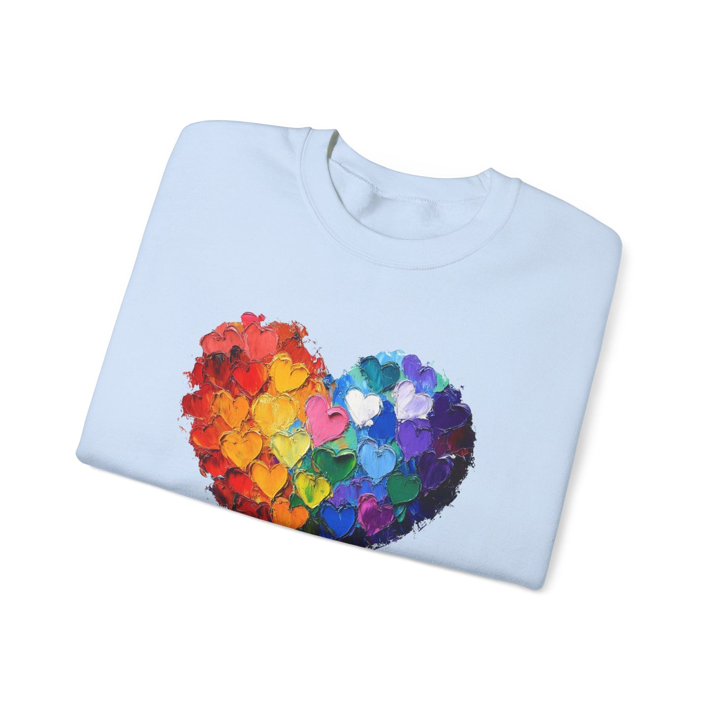 Rainbow Hearts Sweatshirt