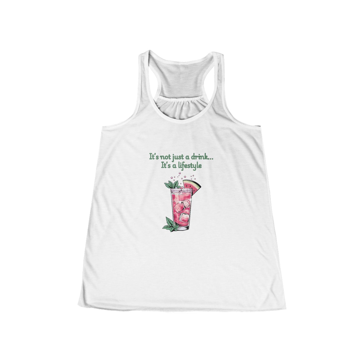 It's not just a drink it's a lifestyle - Racerback Tank