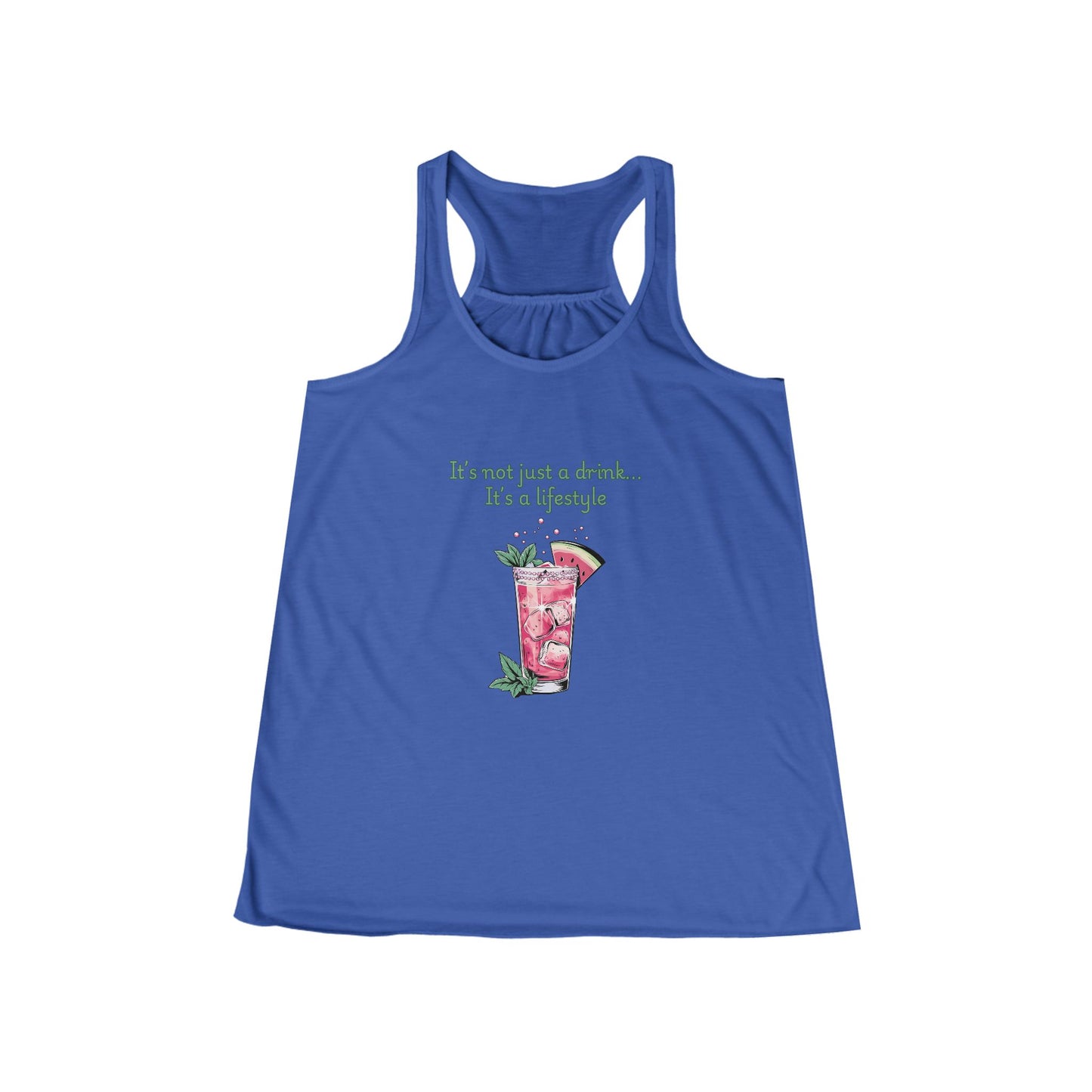 It's not just a drink it's a lifestyle - Racerback Tank