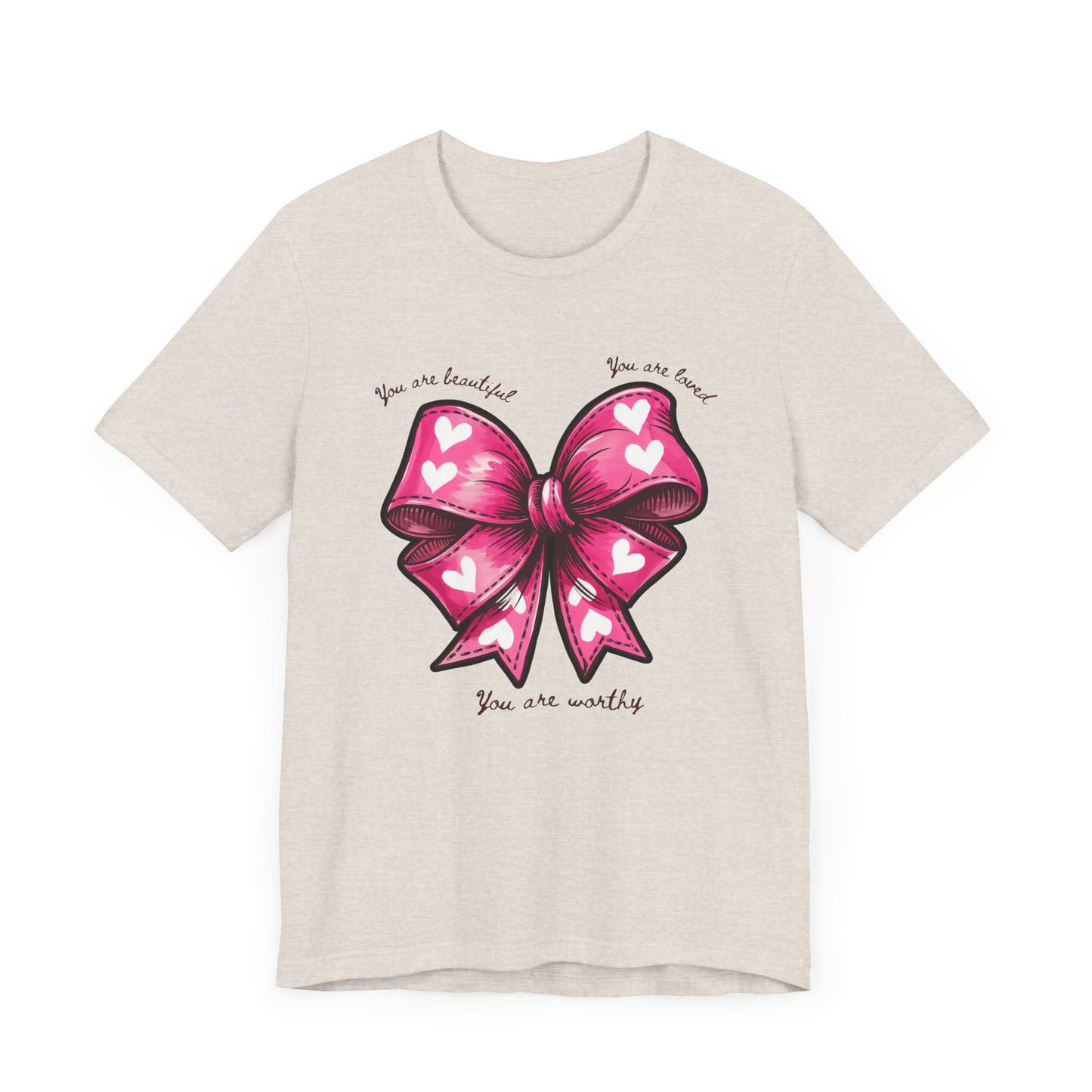 Radiant Affirmation Bow Tee