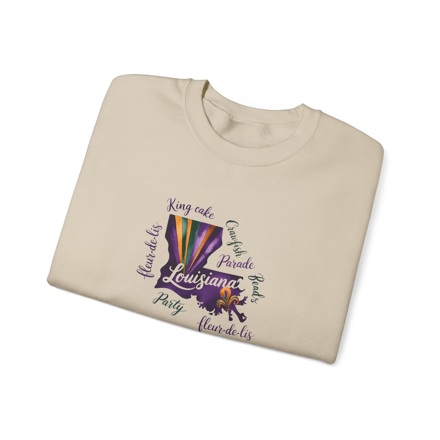 Louisiana Mardi Gras Sweatshirt