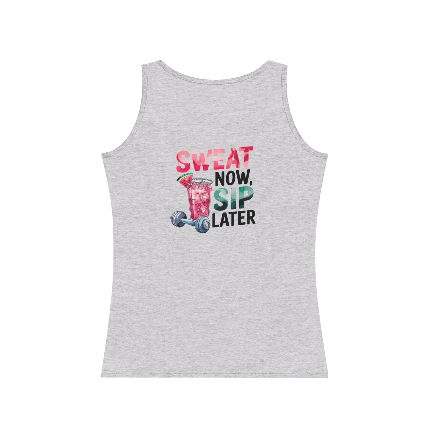 Watermelon  & Workout - Tank Top, back design