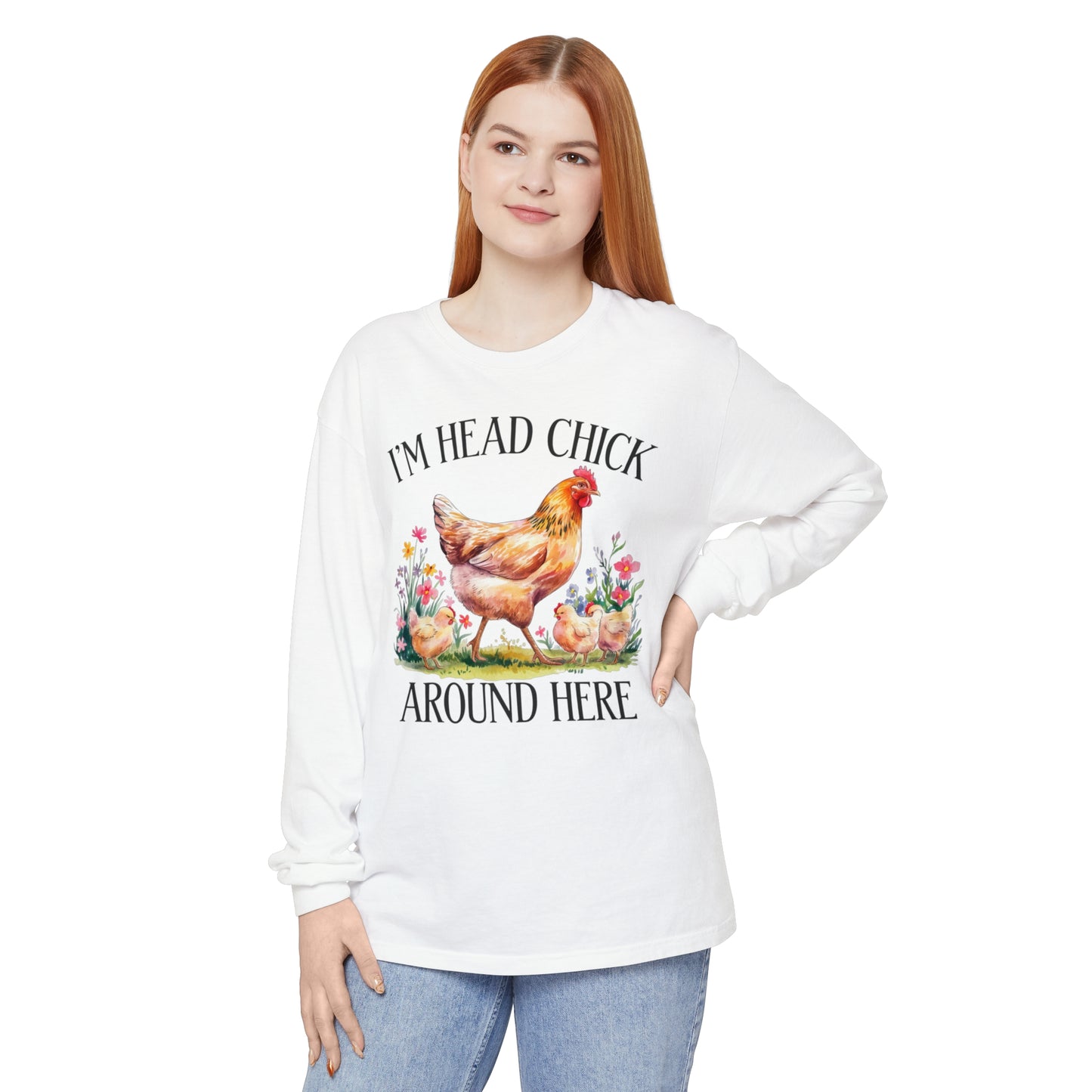 Head Chicken - Long Sleeve T-Shirt