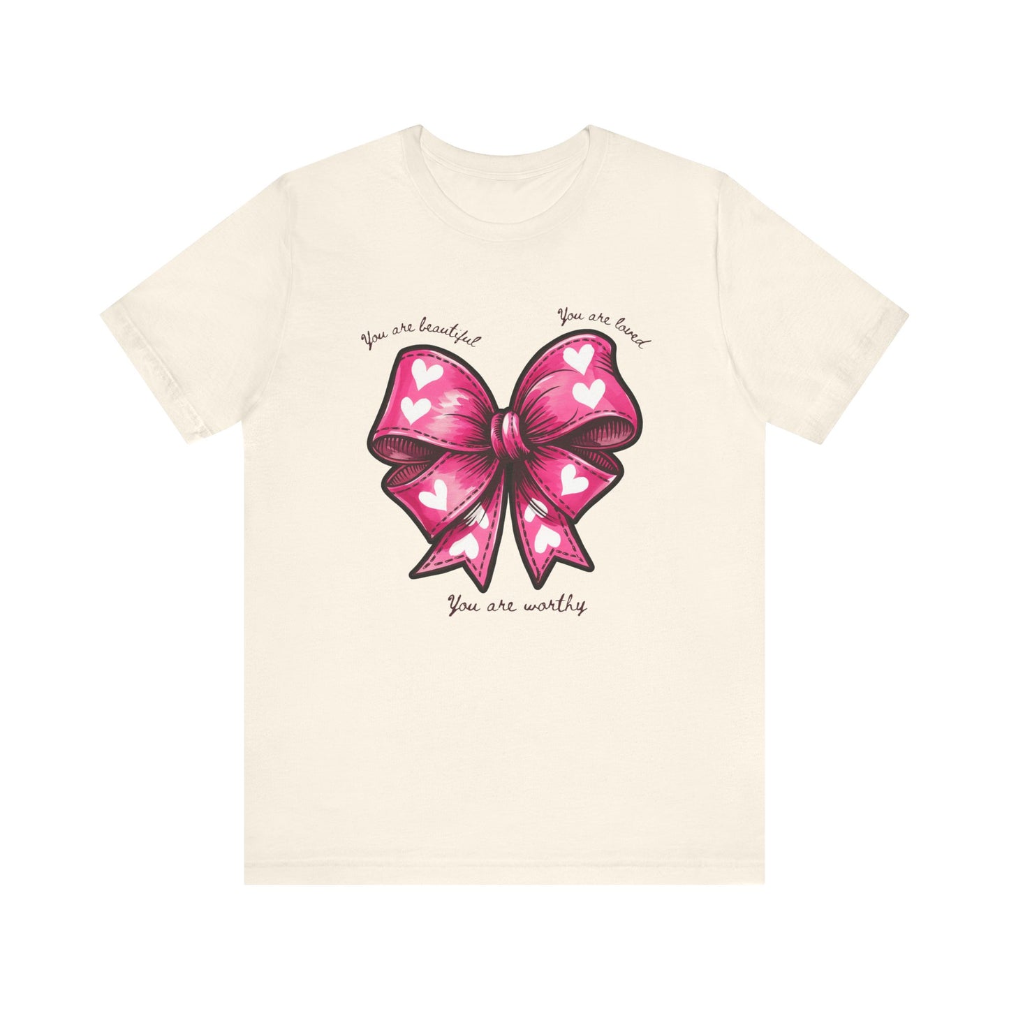 Radiant Affirmation Bow Tee