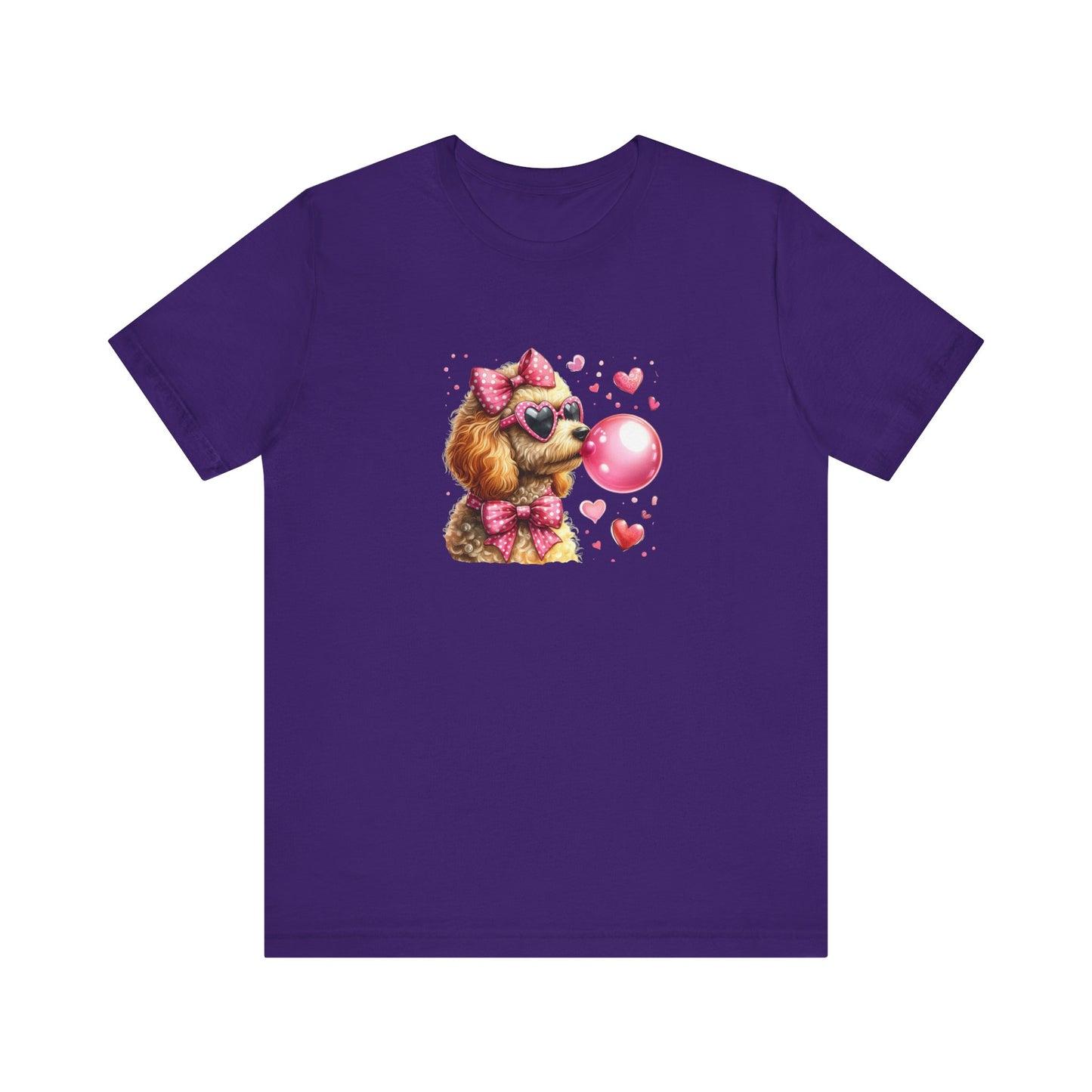 Puppy Blowing Bubble Tee