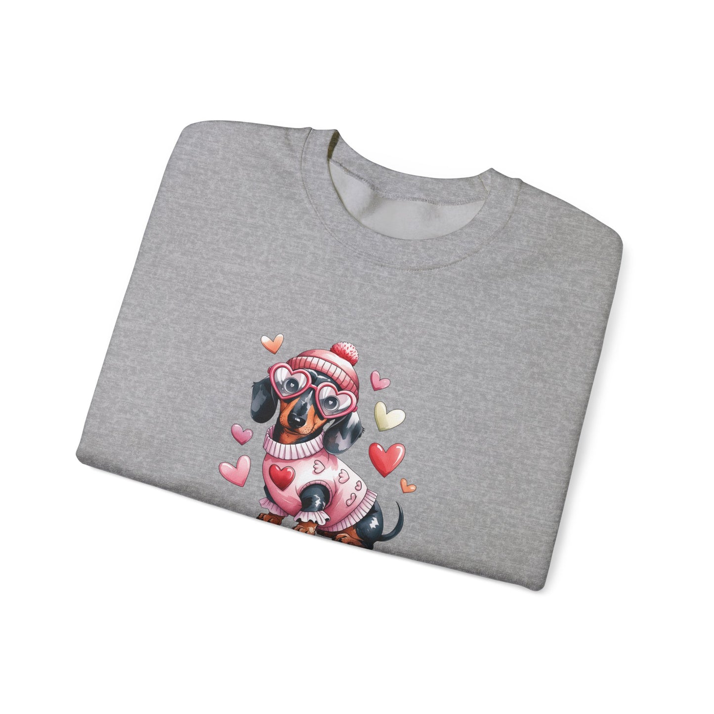 Dachshund Valentine's Day Sweatshirt