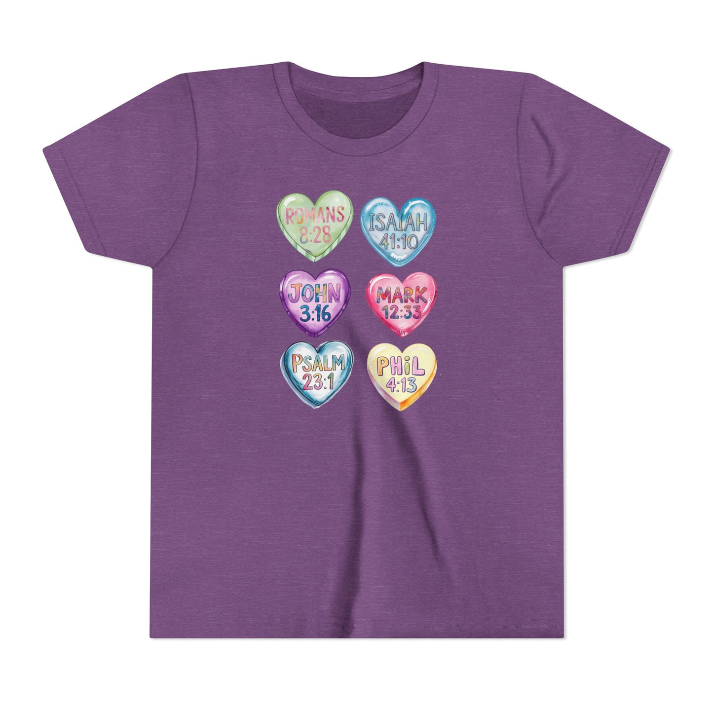 YOUTH - Christian Candy Hearts Tee