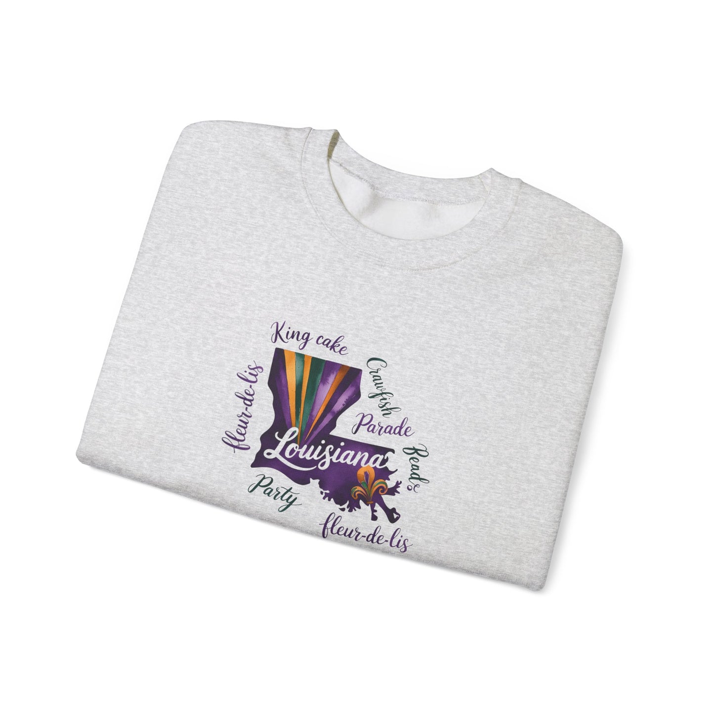 Louisiana Mardi Gras Sweatshirt