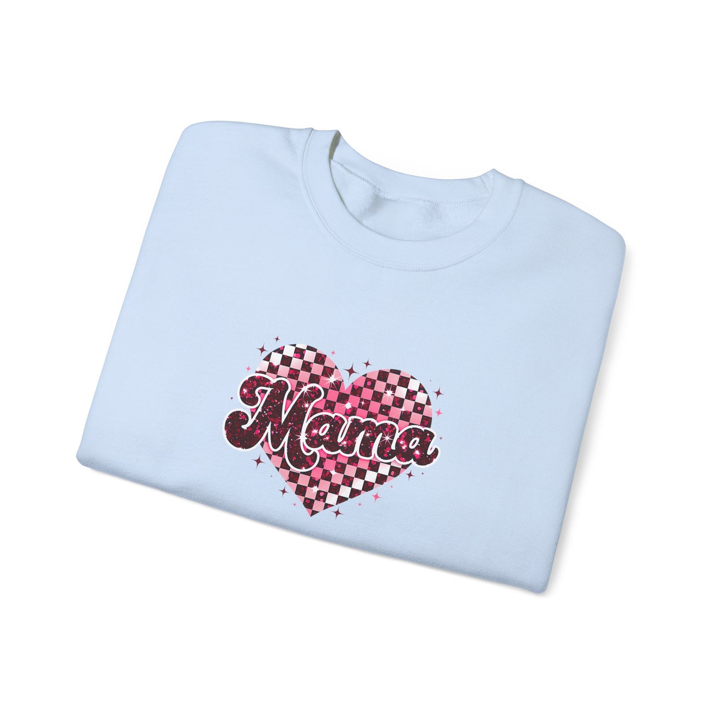 Mama in a Heart - Crewneck Sweatshirt