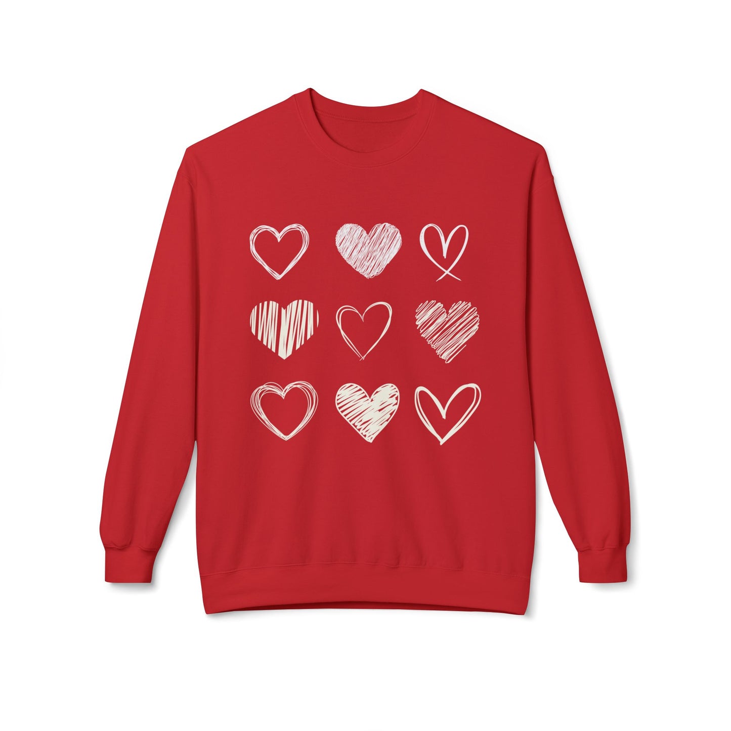 Heart Valentine's Day Sweatshirt