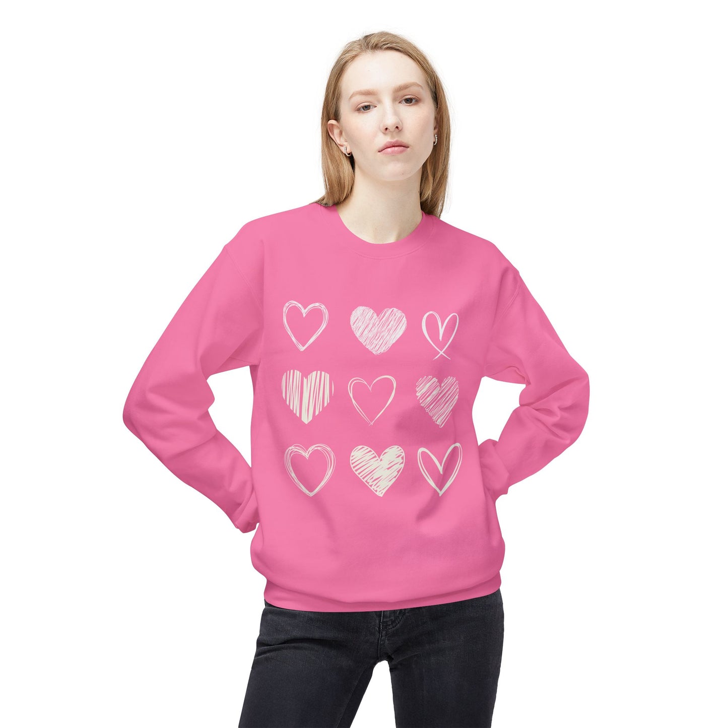 Heart Valentine's Day Sweatshirt