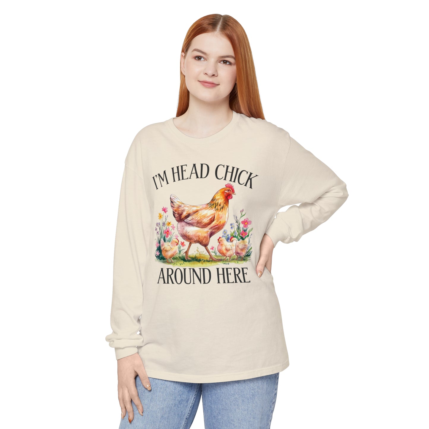 Head Chicken - Long Sleeve T-Shirt