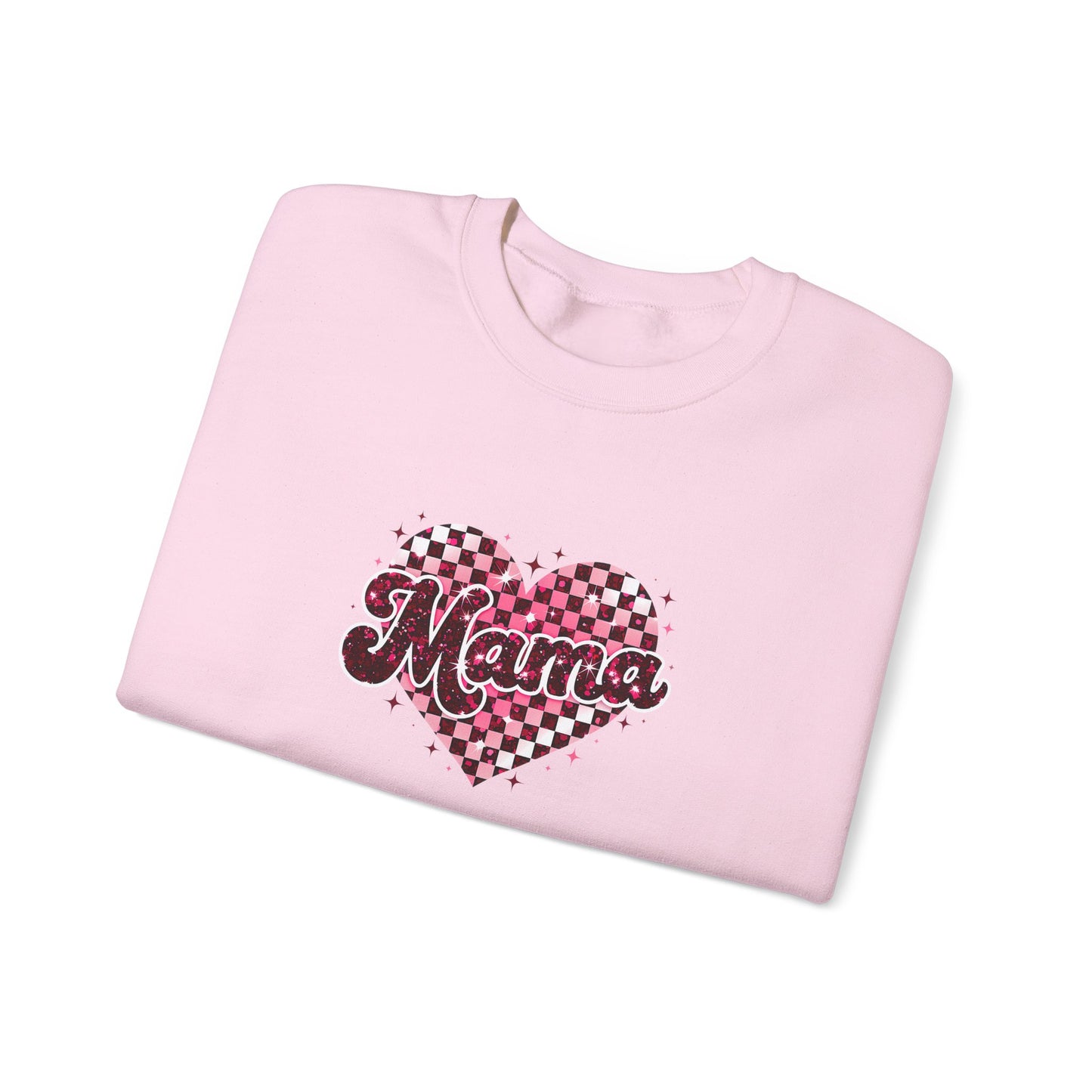 Mama in a Heart - Crewneck Sweatshirt