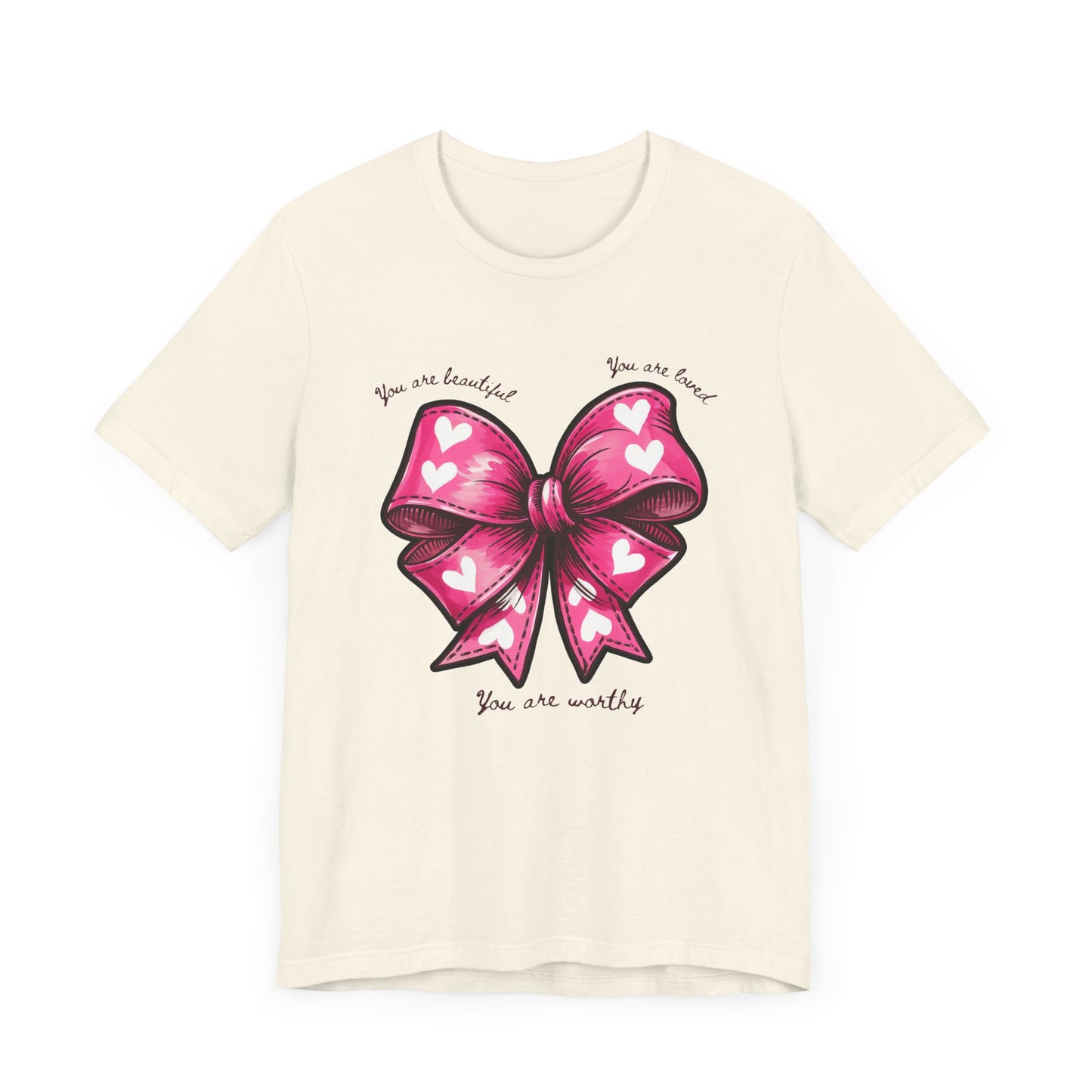 Radiant Affirmation Bow Tee