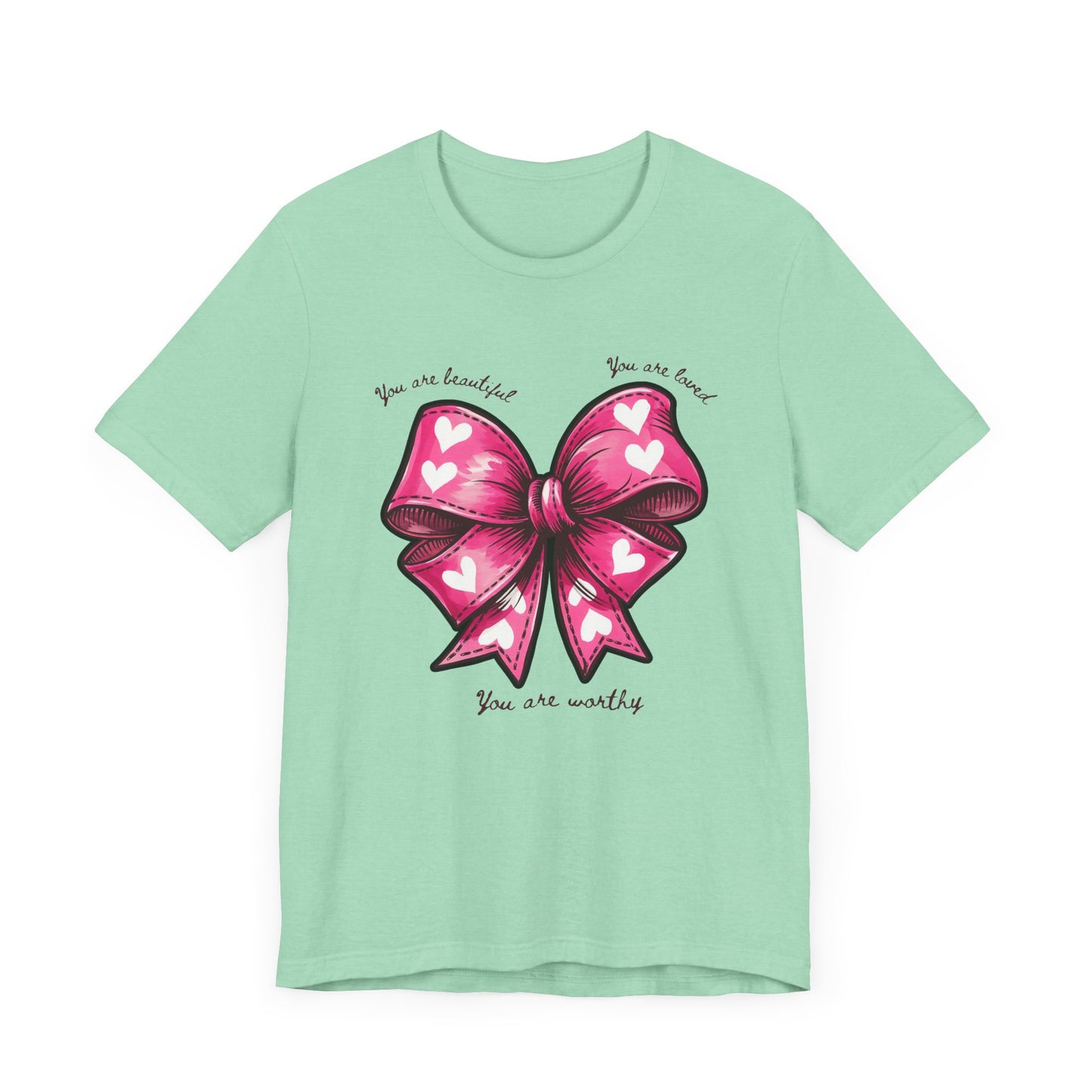 Radiant Affirmation Bow Tee