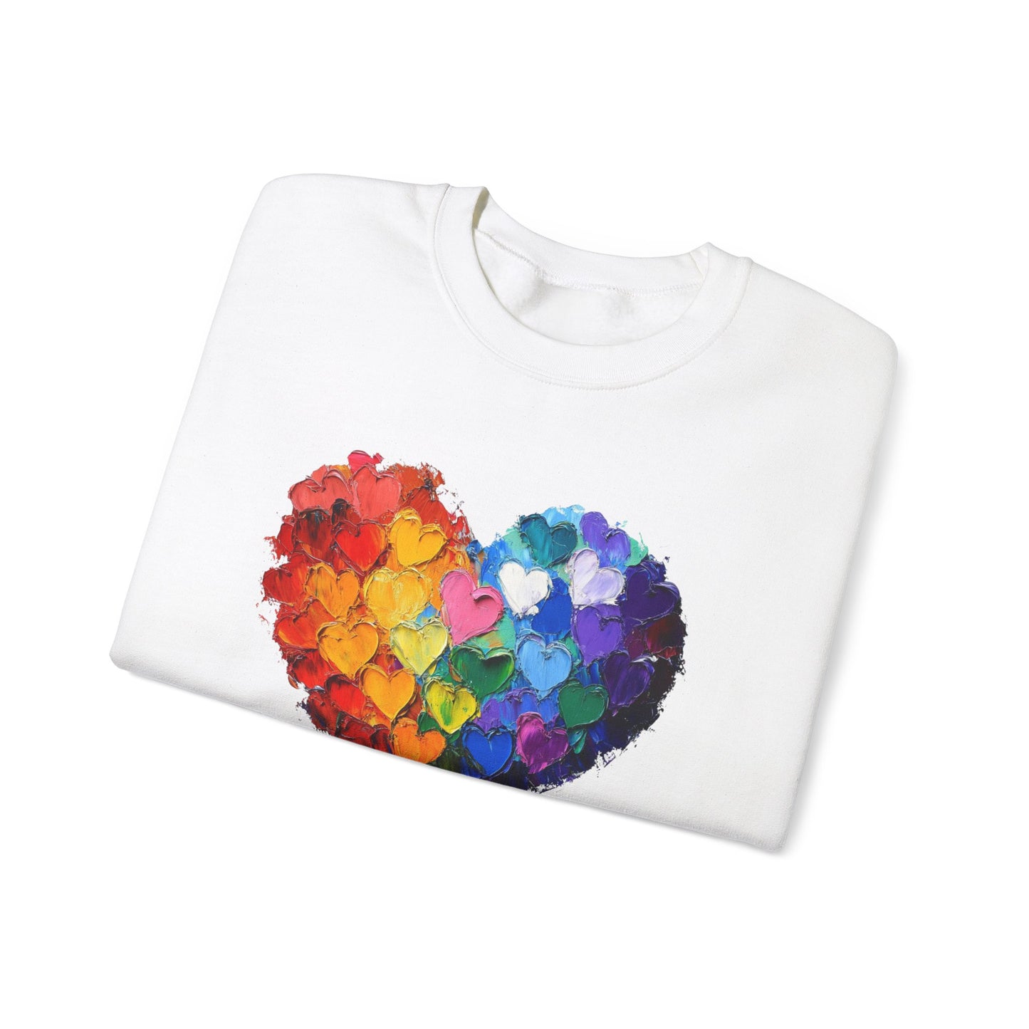 Rainbow Hearts Sweatshirt