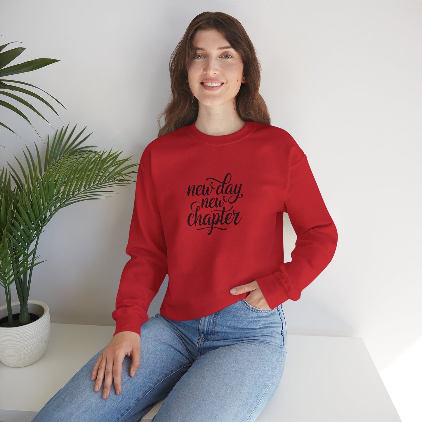 New Day New Chapter - Crew neck Sweatshirt