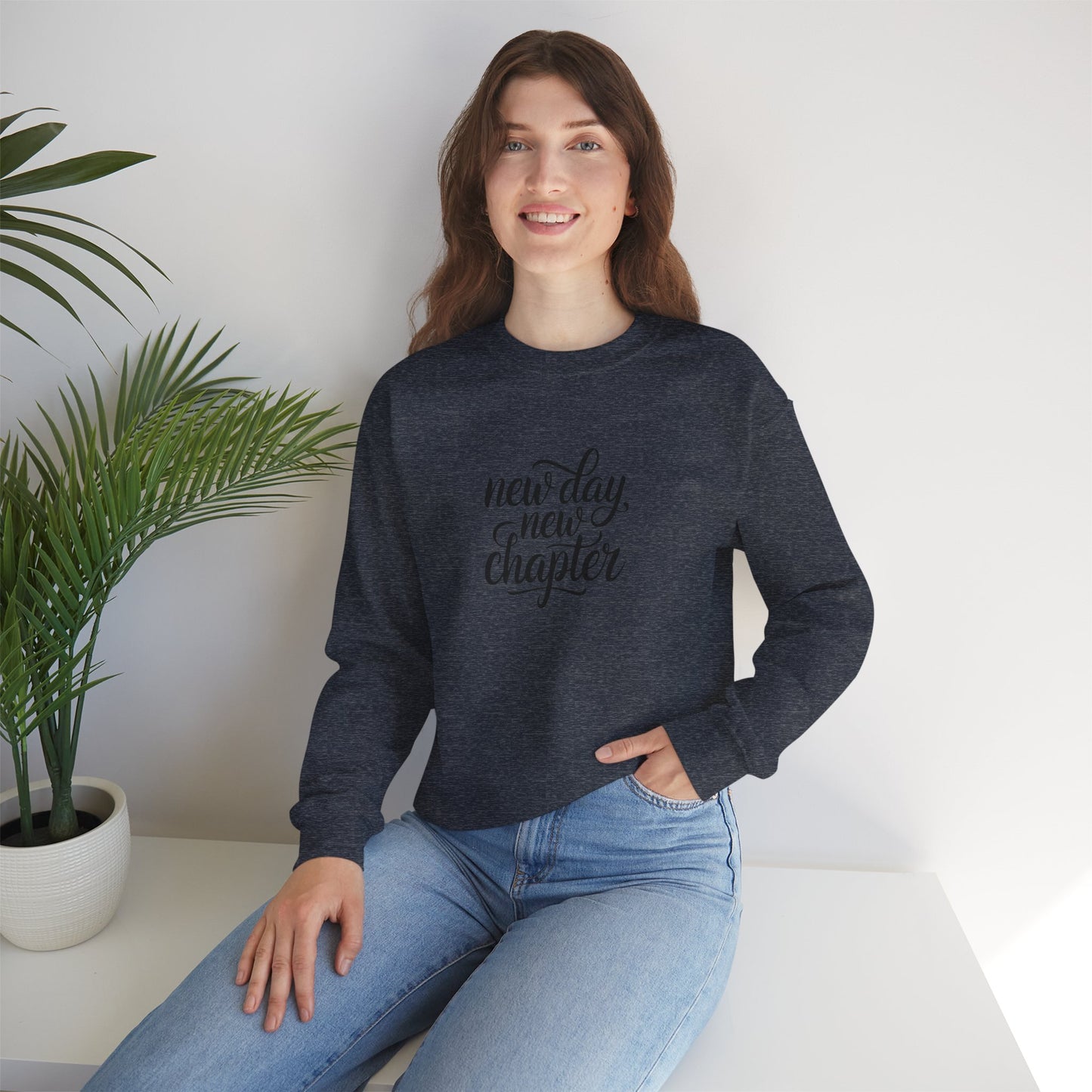 New Day New Chapter - Crew neck Sweatshirt