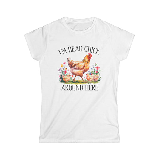 Head Chick - Women's Softstyle Tee