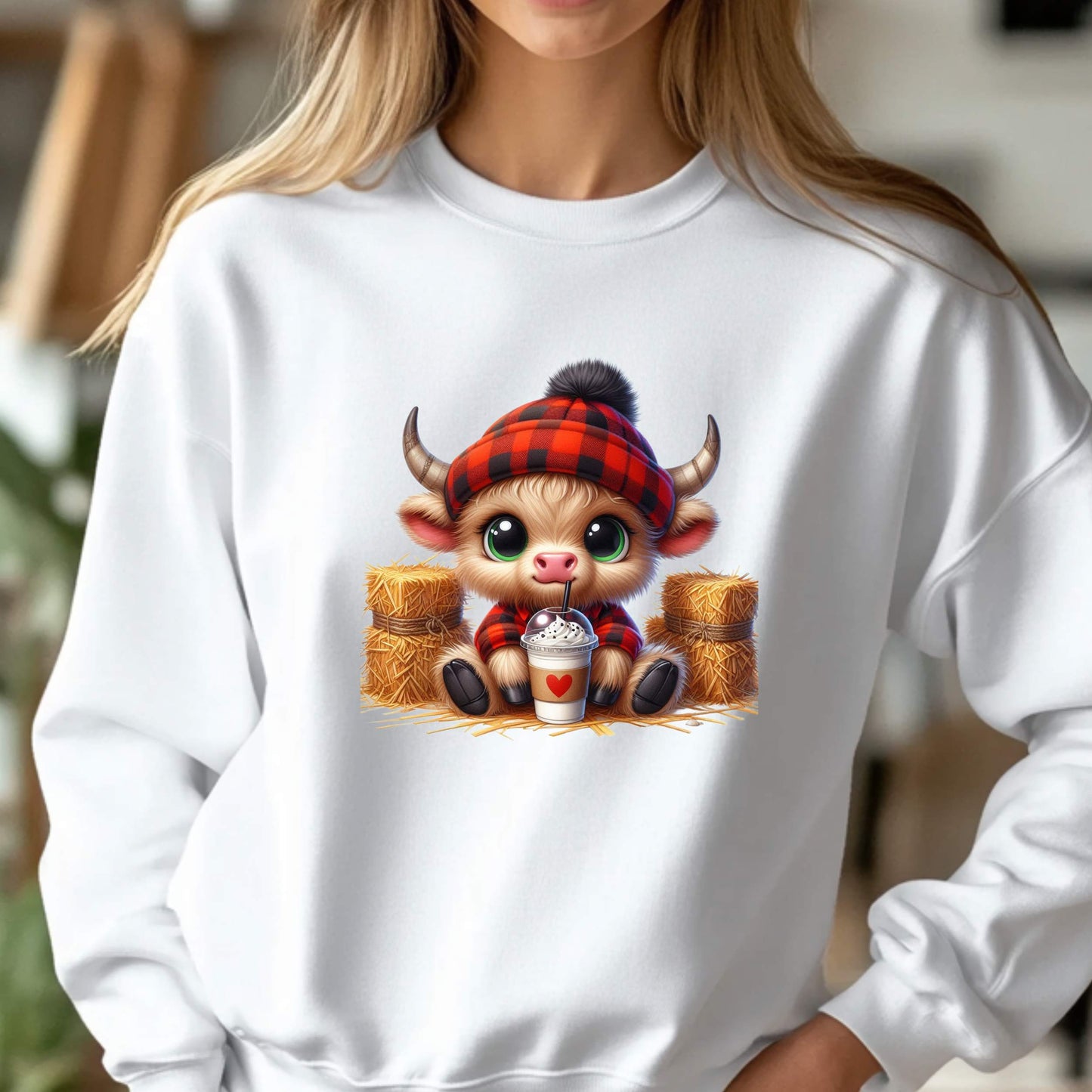 Highland Cow Sweatshirt