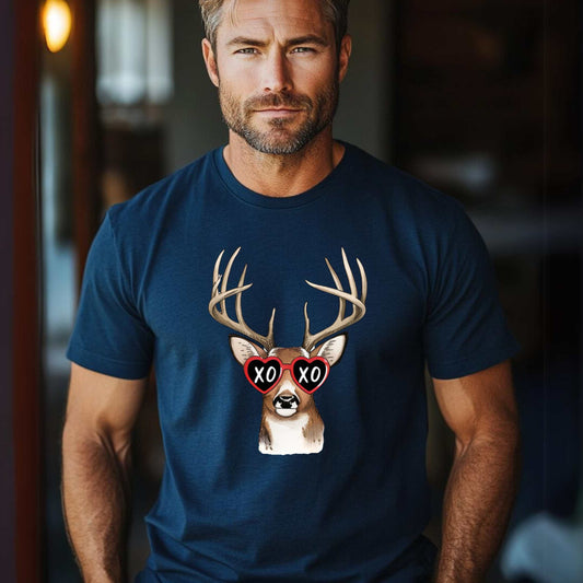 Valentine's Day Buck Unisex Tee