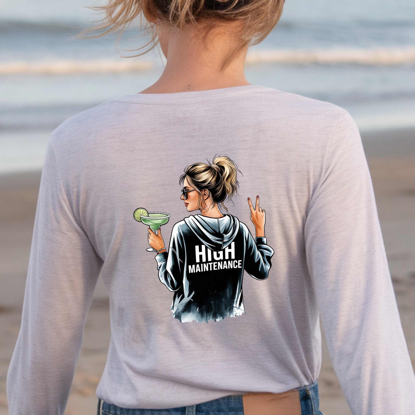 High Maintenance - Long Sleeve T-Shirt